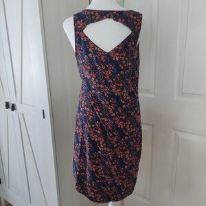GAP Navy Floral Halter Sundress Sz S